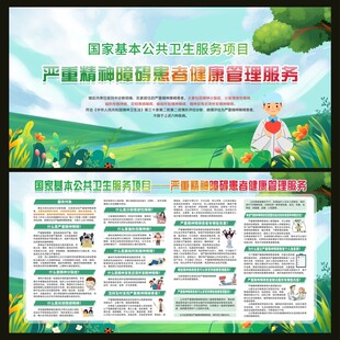 严重精神障碍患者健康管理服务