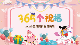365个祝福主题生日装饰图