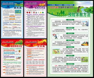 防灾减灾海报