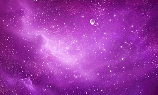 紫色宇宙星空星云背景图