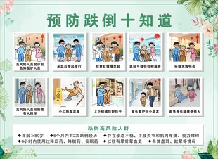 门诊预防跌倒十知道