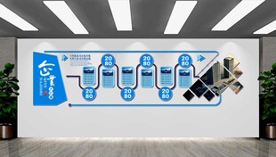 公司企业文化形象墙