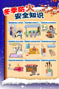 冬季防火安全提示