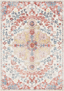 复古风几何图案地毯