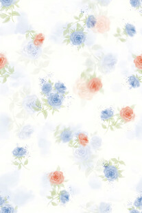 清新花卉图案背景