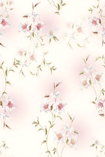 粉色花卉图案背景