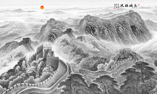 长城背景图