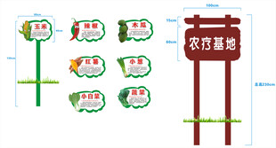 农疗基地种植牌