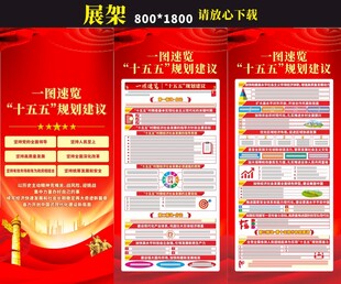 十五五规划建议展架