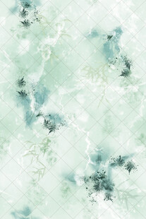 淡绿色水彩纹理背景图