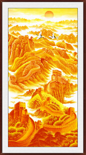 长城办公室装饰画