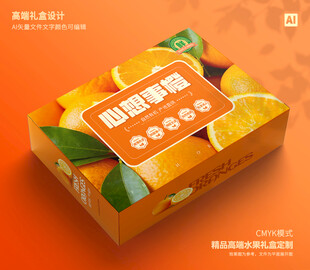 橙子包装 爱媛礼盒