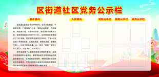 社区公示栏