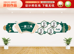 一训三风文化墙