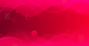 梦幻渐变红色抽象背景图