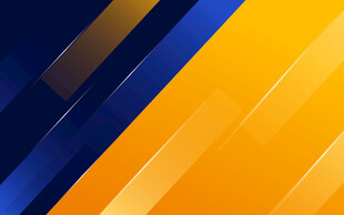 蓝黄渐变条纹几何背景图