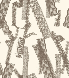 复古风蕾丝花纹图案