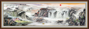 国画山水装饰画