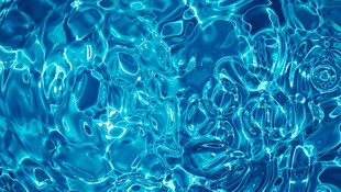 蓝色高清水波纹大图