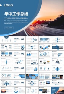 高速公路总结计划述职报告ppt