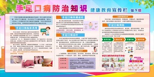 手足口病知识宣传栏