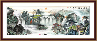 国画山水装饰画