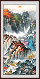 五岳独尊泰山壁画 