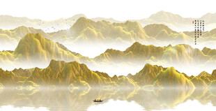 水墨山水意境