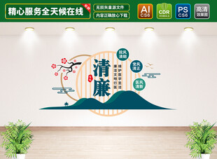 清廉文化墙