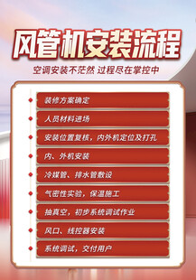风管机安装流程要点