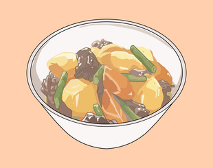 美味家常胡萝卜土豆牛腩炖菜