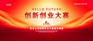 创新创业大赛宣传海报