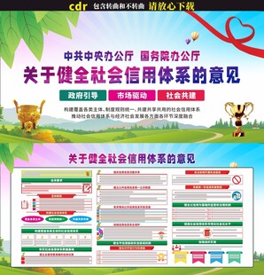 关于健全社会信用体系的意见