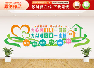 心理咨询文化墙