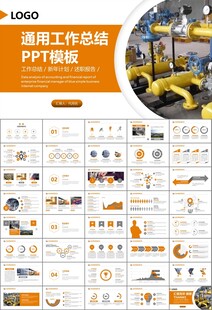 热力公司总结计划述职汇报ppt