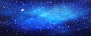 巨幅宇宙星空背景图