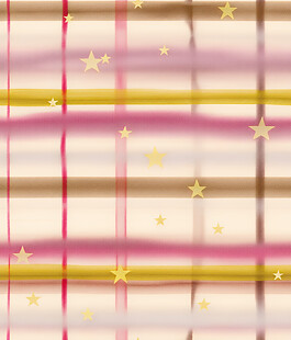 粉色条纹星星图案背景