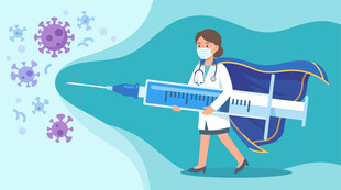 医护持针战病毒