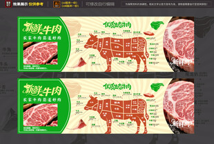 牛肉海报 分割图