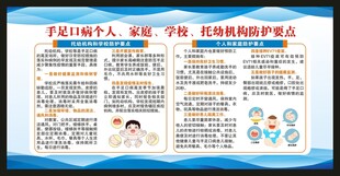 预防手足口病知识宣传栏