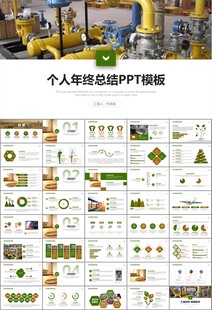 热力公司总结计划述职汇报ppt