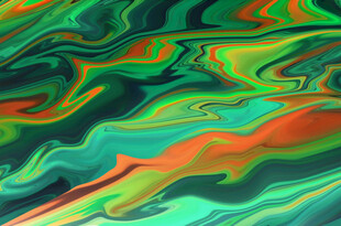 多彩流体艺术纹理图案