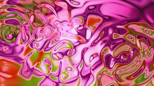 梦幻多彩抽象艺术图案