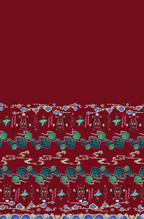 复古花纹图案背景