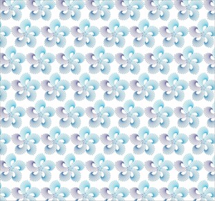 CDR矢量高档蓝色花纹底纹背景