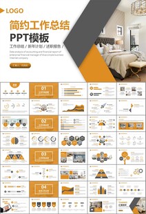 高端家居装饰室内设计PPT模板
