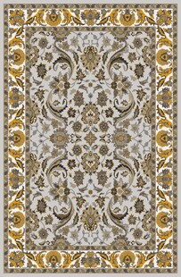 精美复古花纹地毯图案