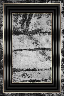 复古黑白框架艺术图案