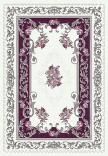 精美花卉图案地毯