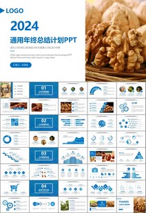精美核桃种植产业总结计划ppt